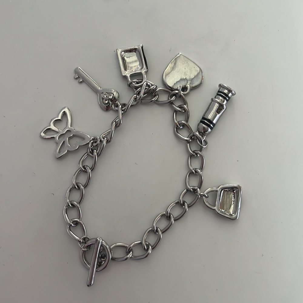 Coach Charm Bracelet with Toggle Closure, RARE - Picture 6 of 8